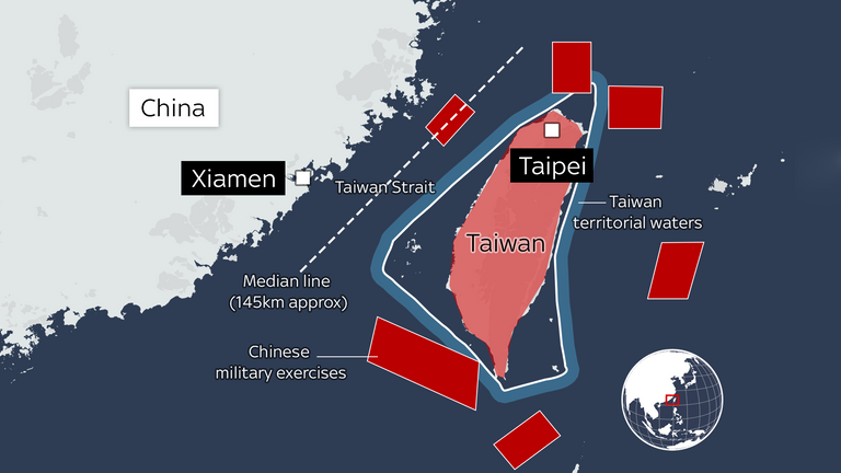 China's Military Drills around Taiwan: Tensions Rise and Implications for the Region